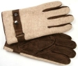 Зимние мужские перчатки Eleganzza, цвет: коричневый/бежевый SG06-29-1 2007 г инфо 13063v.