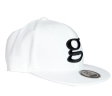 Бейсболка с вышитой символикой g-style 4T_CAP_G-STYLE_BASIC_WHITE_BLACK 2010 г инфо 13153v.